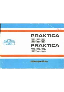 Praktica (VEB) BCS manual. Camera Instructions.